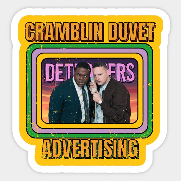 CRAMBLIN DUVET ADVERTISING Sticker by Michelle Hoefener 